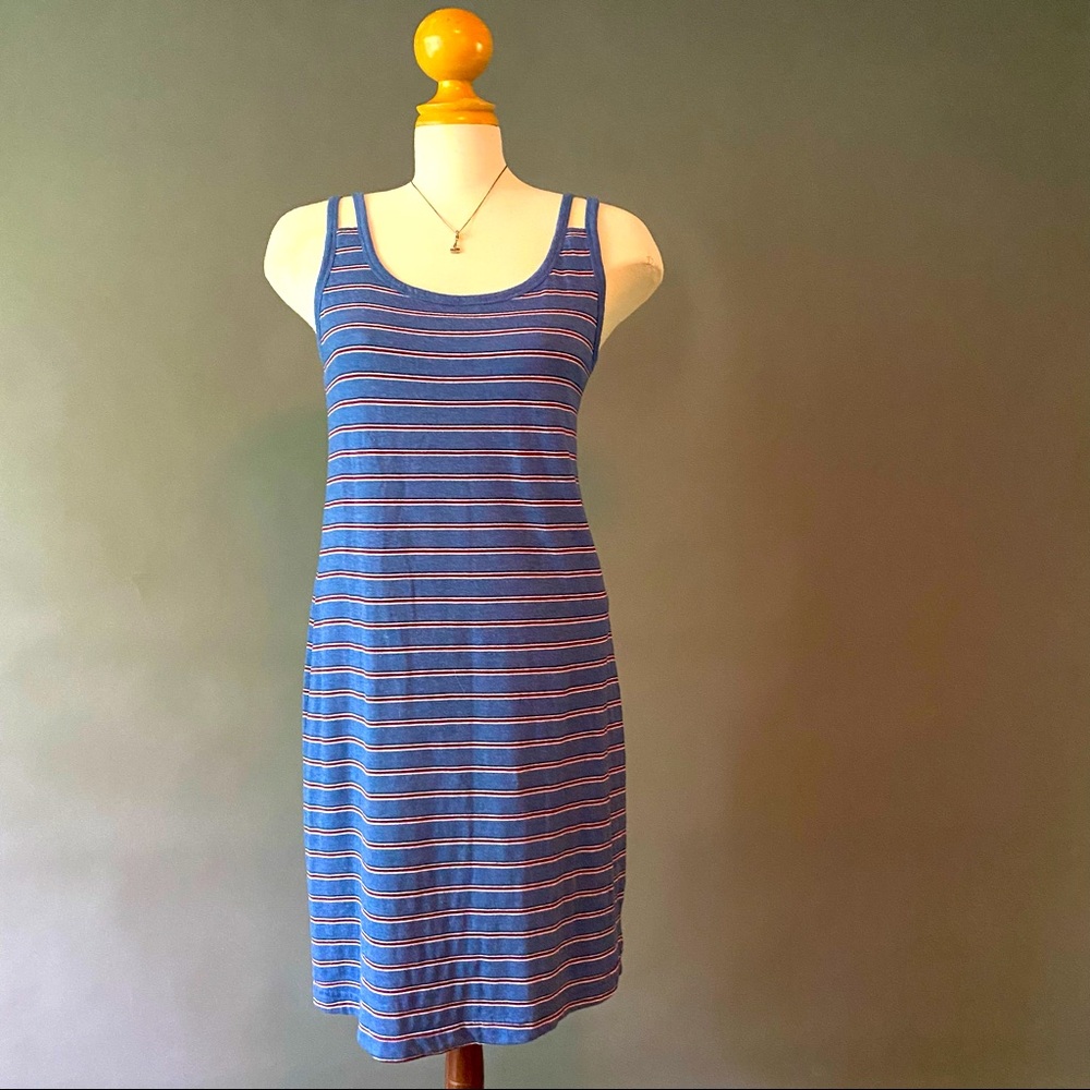 Striped cotton summer dress.